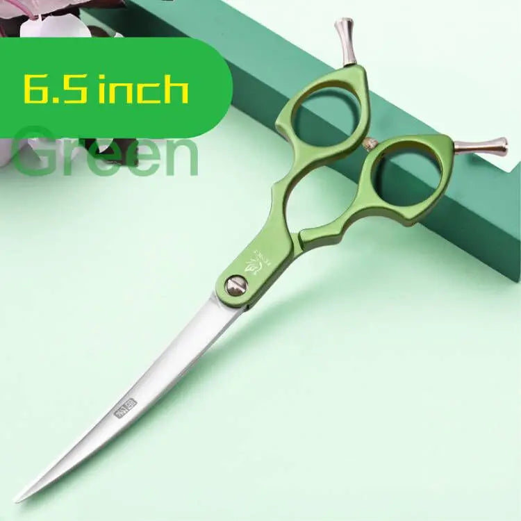 Tijeras Profesionales Curvas de Calidad Premium Fenice 440C y Acero VG10 – 6.0” / 6.5”