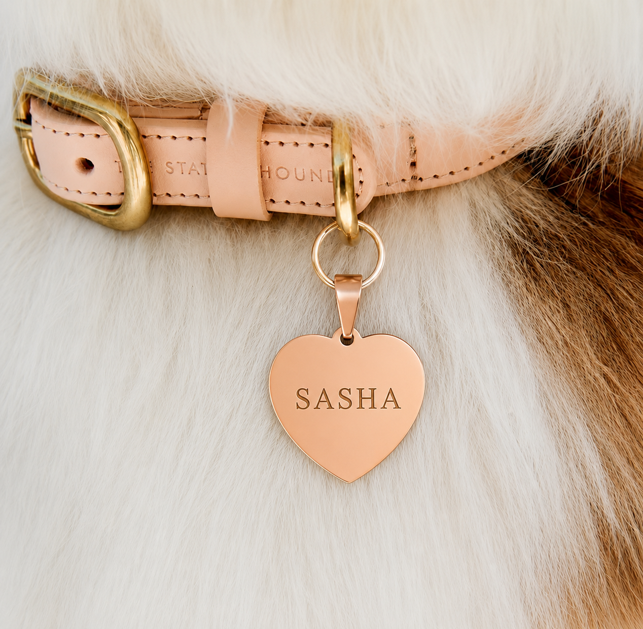 💗 Corazón Rose Gold Personalizado
