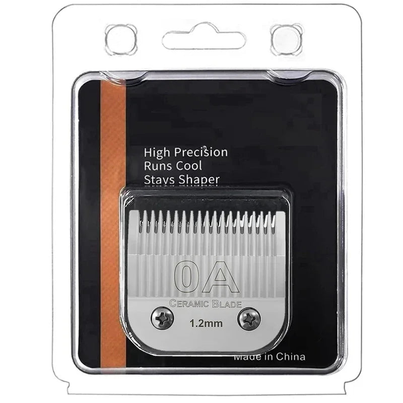 Cuchilla de Cerámica Profesional para Máquina de Corte – Compatible con Andis, Oster A5 y Wahl KM10