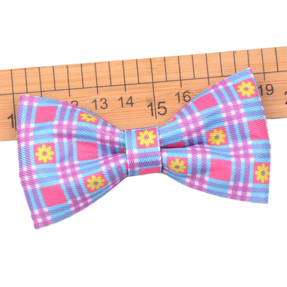 Pack de Lazos con Estampados para Mascotas – Estilo Colorido en Presentaciones de 50 y 100 Piezas