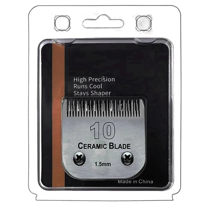 Cuchilla de Cerámica Profesional para Máquina de Corte – Compatible con Andis, Oster A5 y Wahl KM10