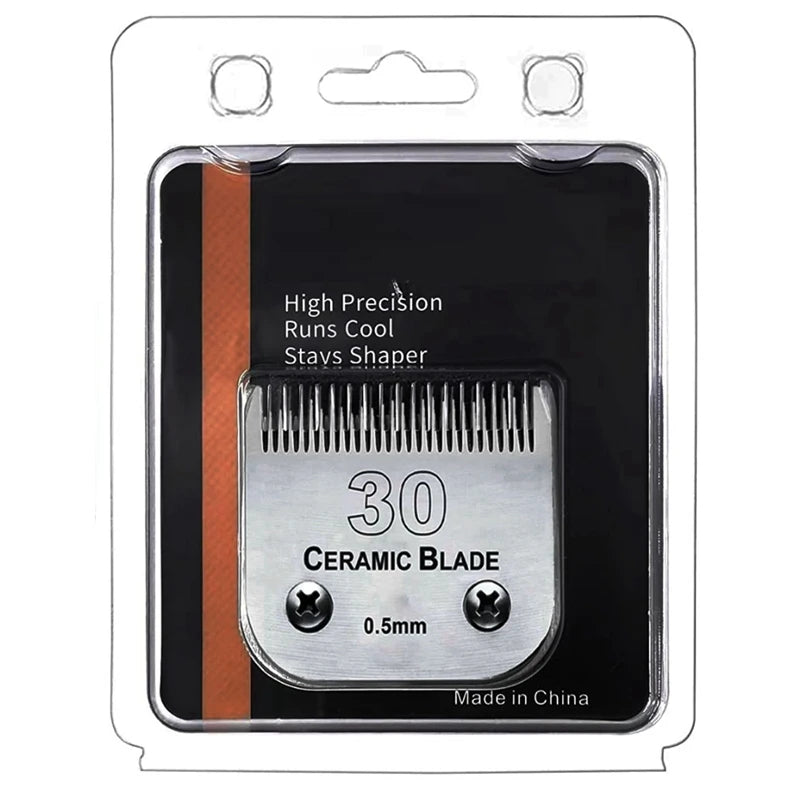 Cuchilla de Cerámica Profesional para Máquina de Corte – Compatible con Andis, Oster A5 y Wahl KM10