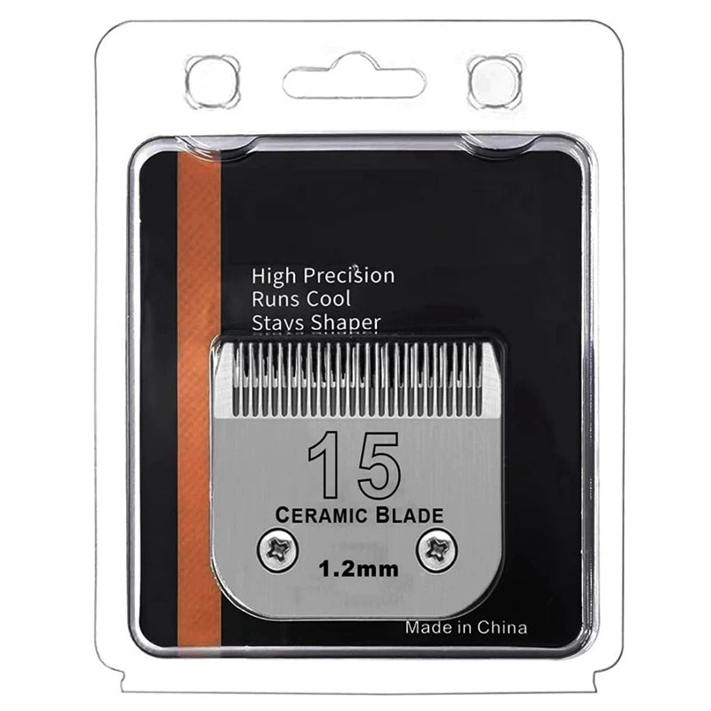 Cuchilla de Cerámica Profesional para Máquina de Corte – Compatible con Andis, Oster A5 y Wahl KM10
