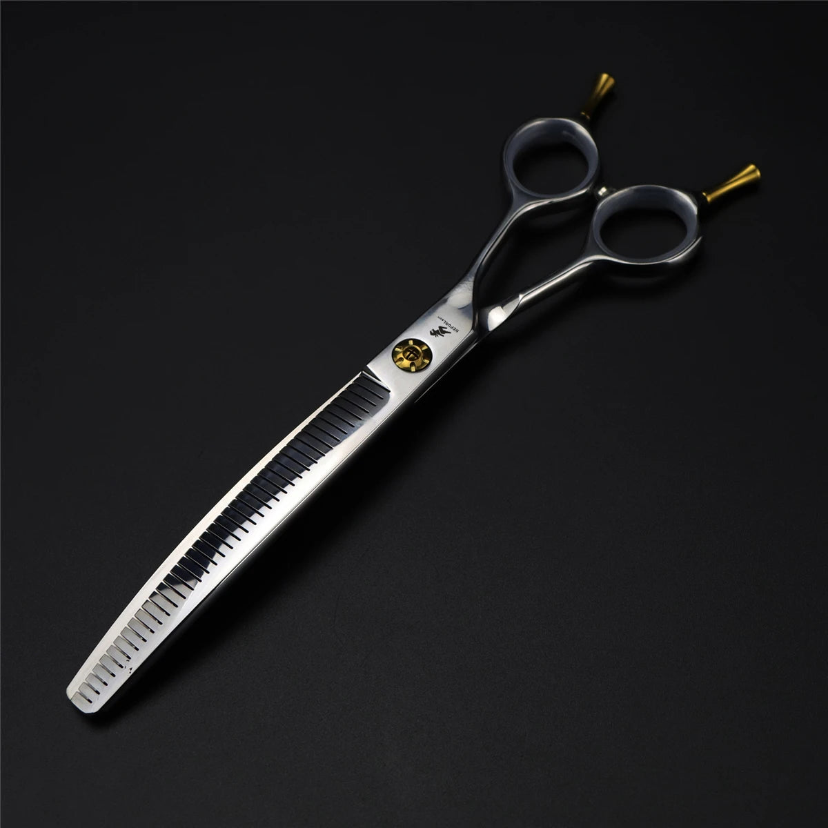 Tijera Profesional de Entresacado Curvo VG10 – 7.25” de Precisión para Groomers
