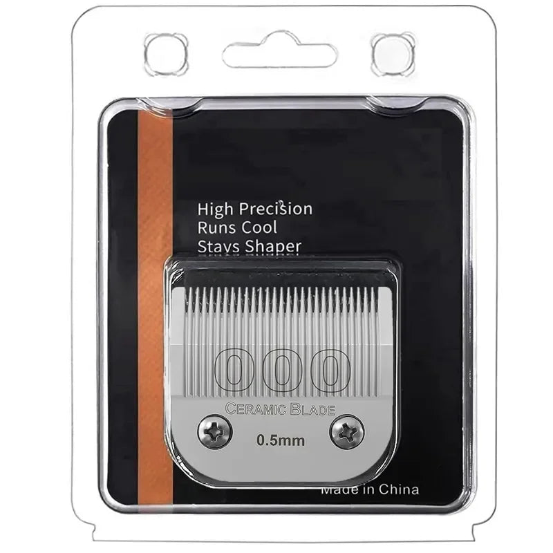 Cuchilla de Cerámica Profesional para Máquina de Corte – Compatible con Andis, Oster A5 y Wahl KM10