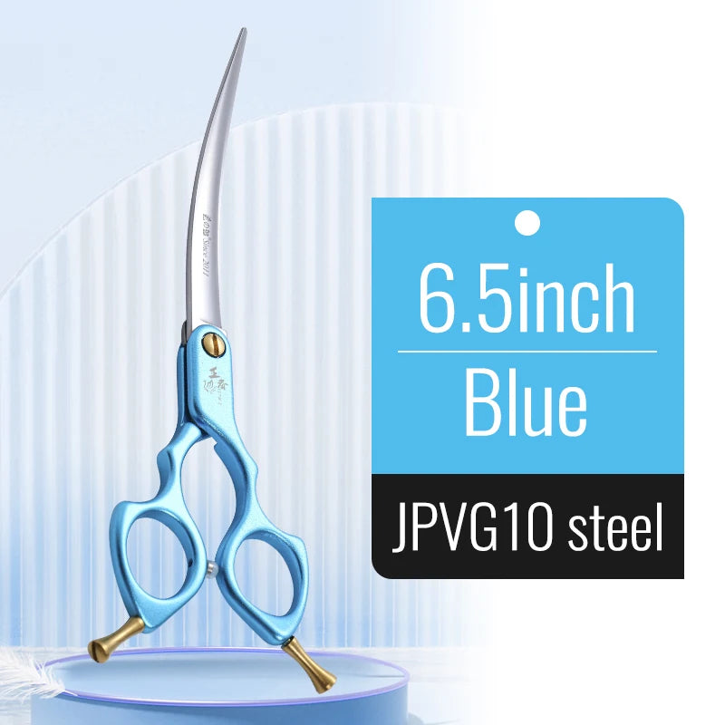 Tijeras Profesionales Curvas de Calidad Premium Fenice 440C y Acero VG10 – 6.0” / 6.5”