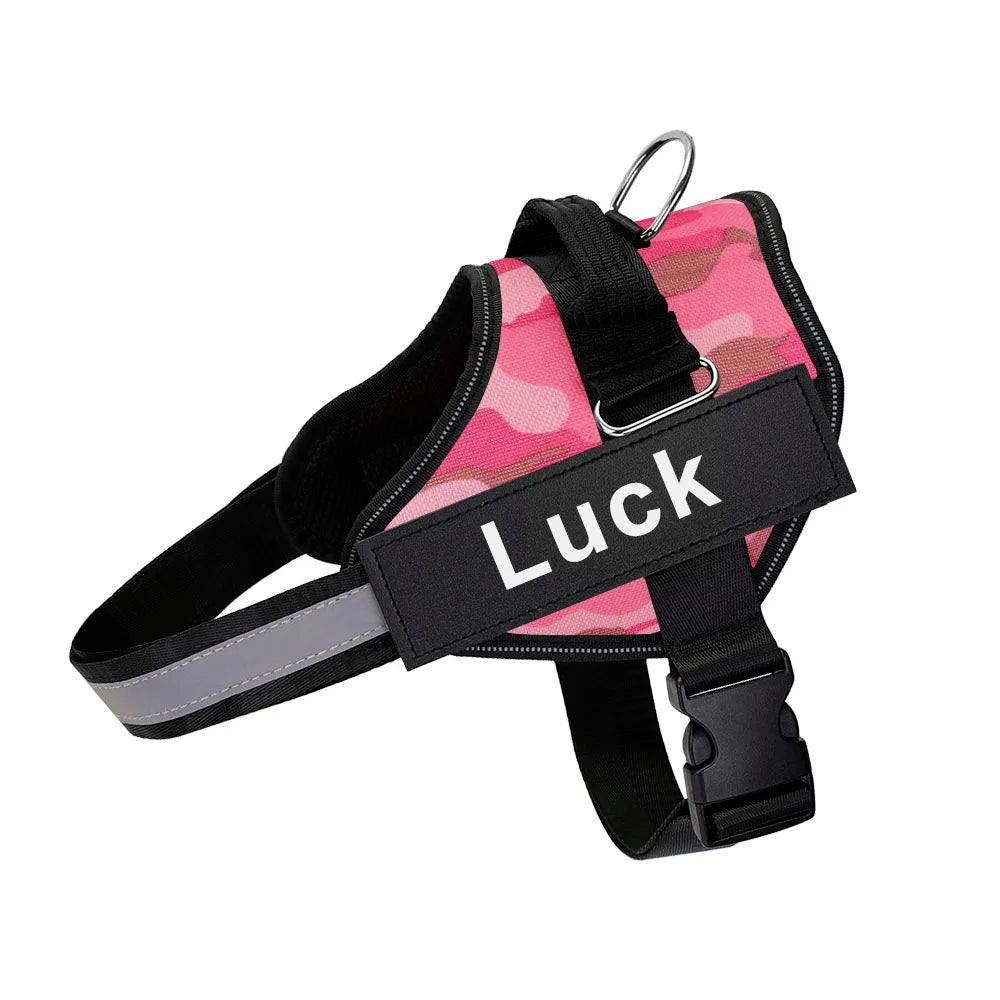 Pechera Deportiva Reflectante con Velcro Personalizado – Ajustable y Transpirable para Paseos Seguros