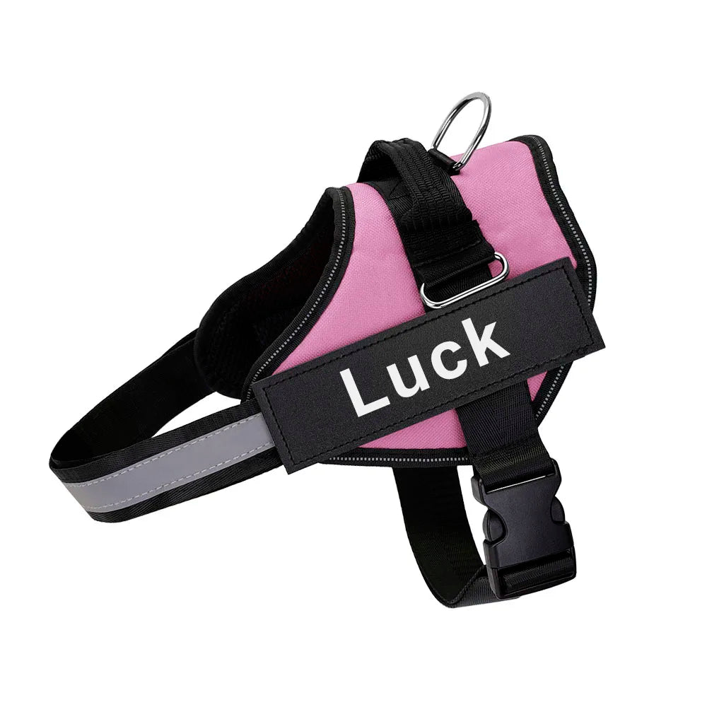 Pechera Deportiva Reflectante con Velcro Personalizado – Ajustable y Transpirable para Paseos Seguros