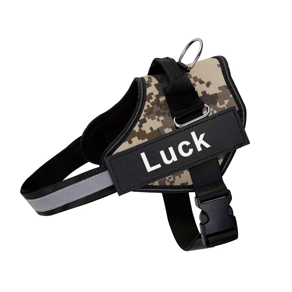 Pechera Deportiva Reflectante con Velcro Personalizado – Ajustable y Transpirable para Paseos Seguros