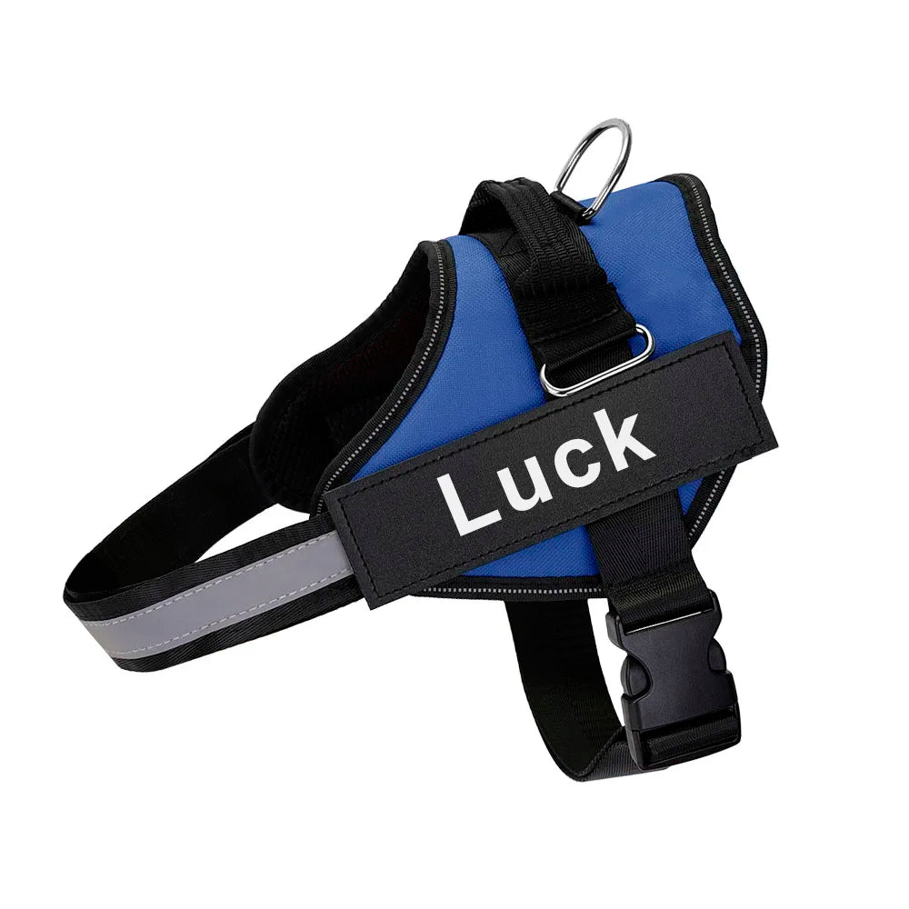 Pechera Deportiva Reflectante con Velcro Personalizado – Ajustable y Transpirable para Paseos Seguros