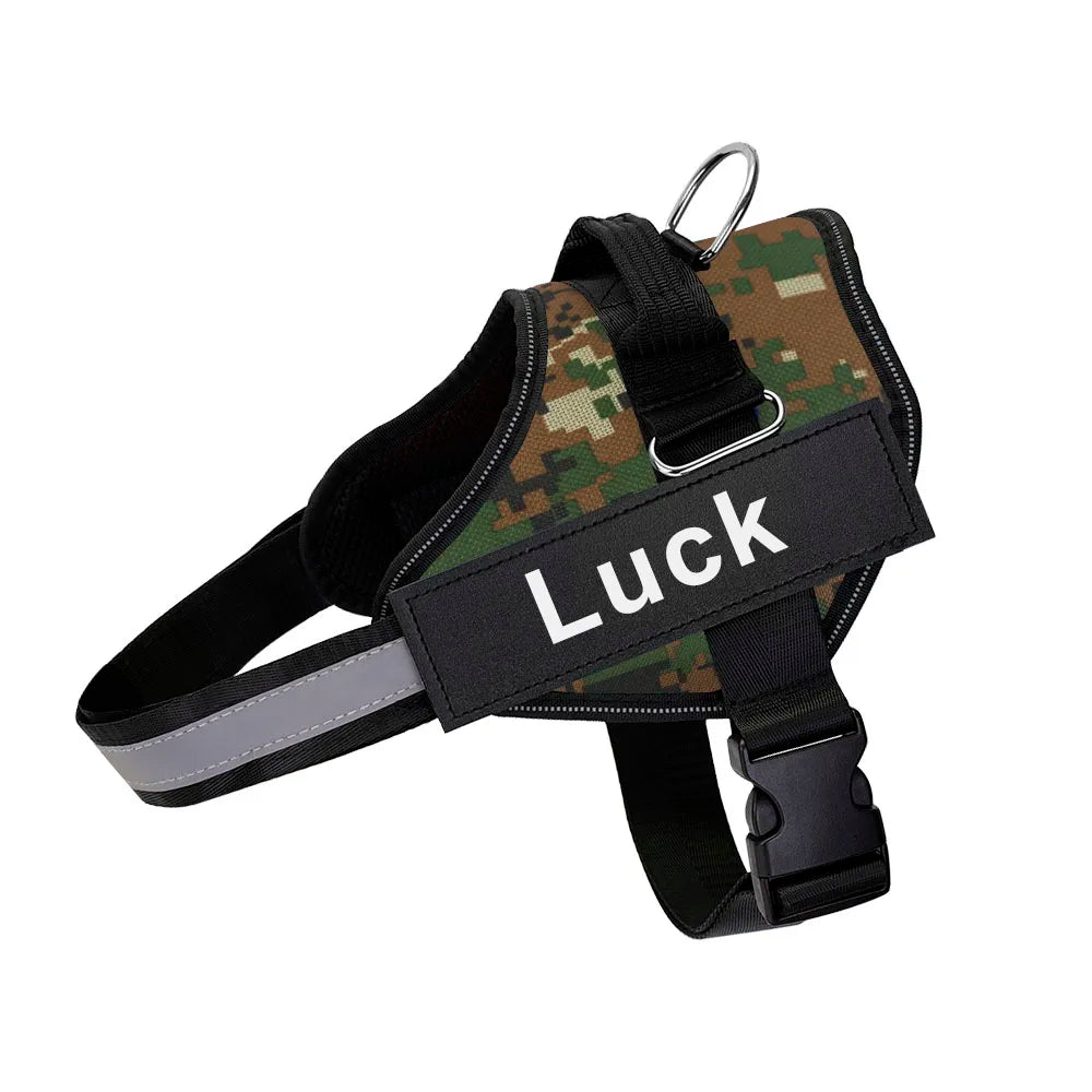 Pechera Deportiva Reflectante con Velcro Personalizado – Ajustable y Transpirable para Paseos Seguros