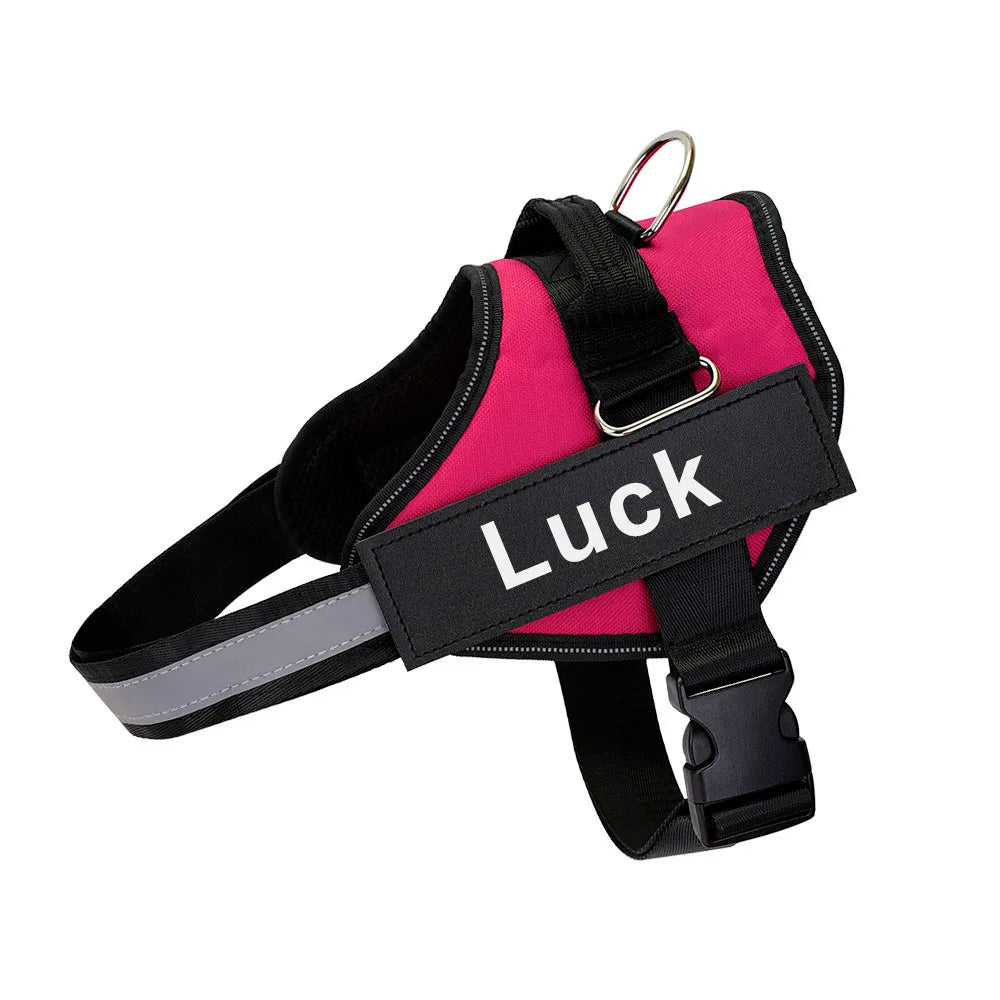 Pechera Deportiva Reflectante con Velcro Personalizado – Ajustable y Transpirable para Paseos Seguros