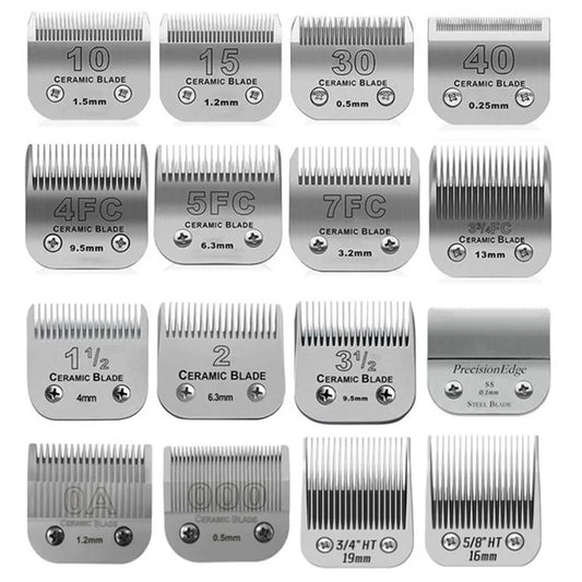 Cuchilla de Cerámica Profesional para Máquina de Corte – Compatible con Andis, Oster A5 y Wahl KM10